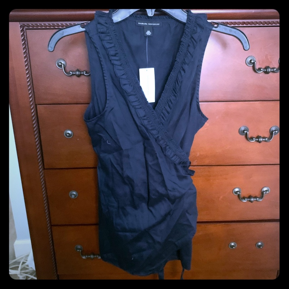 Banana republic Navy blue top size extra small